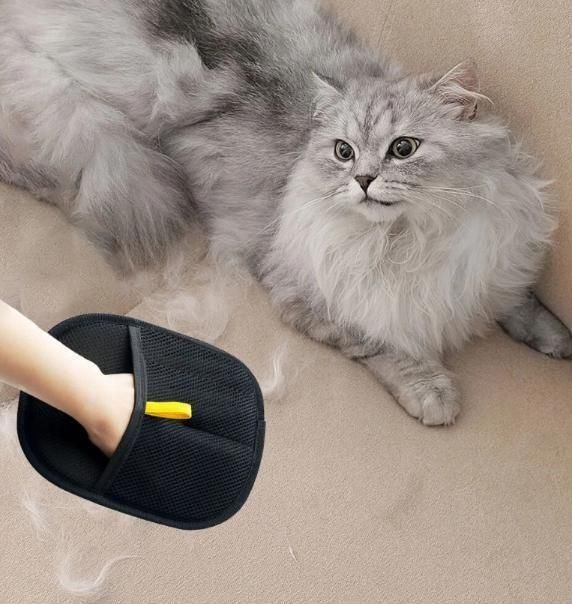 All-in-One Pet Grooming Hair Removal Gloves